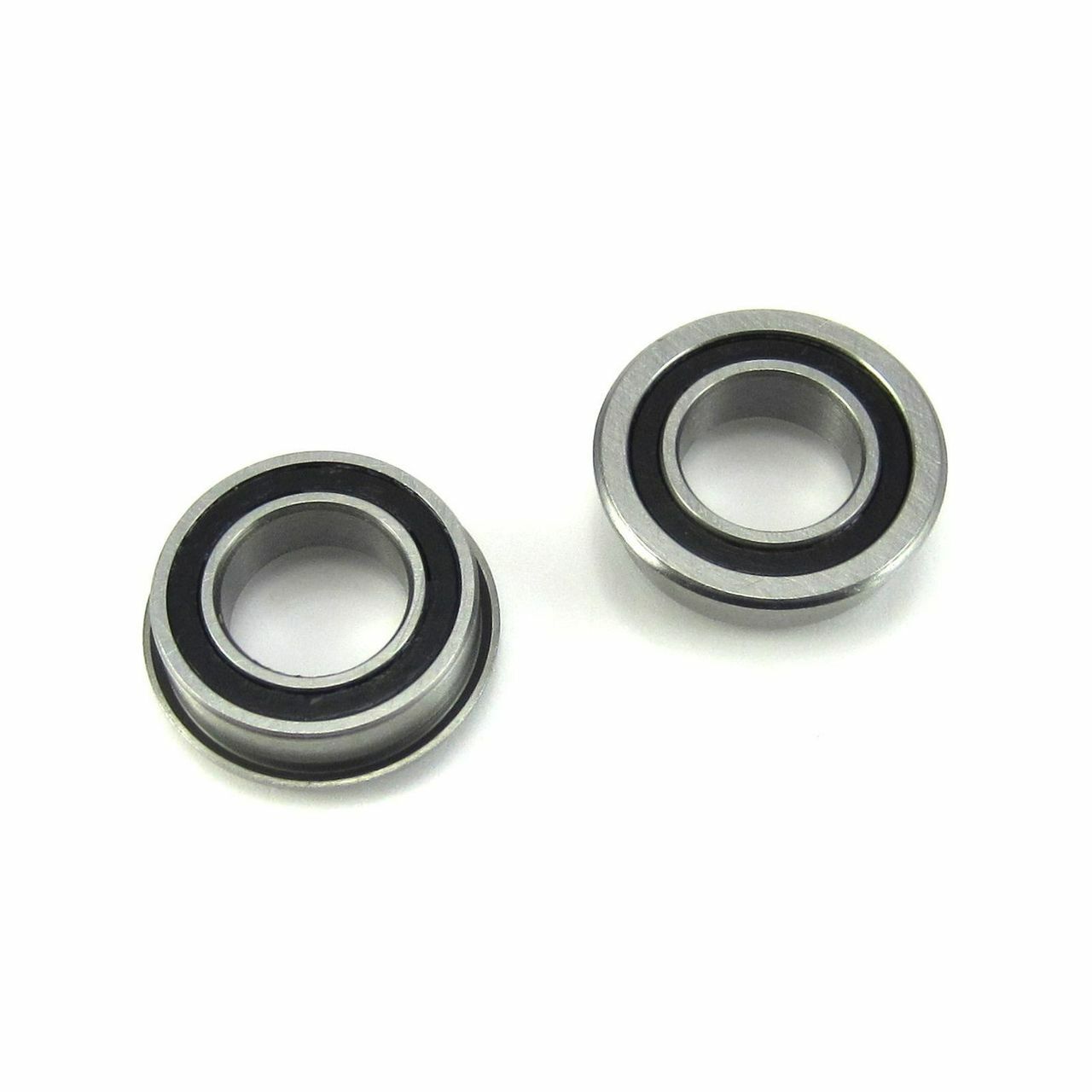 MF148-2RS 8x14x4mm Flanged Precision High Speed RC Car Ball Bearing, Chrome Steel with Black Rubber Seals ABEC-1 ABEC-3 ABEC-5